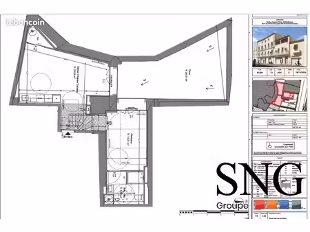 appartement 2 pièces 48 m²