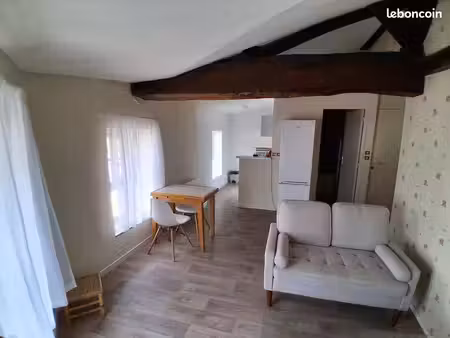 t2 meublé 36 m² – centre-ville de langon