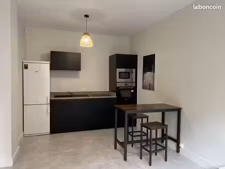 loue f2/t2 meublé rue désiré claude