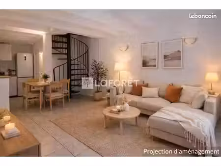 maison 3 pièces 56 m²