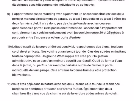 bonne affaire à mareil-marly : 3 pièces de 64m2 avec 2 jardins privatif de 190m2
