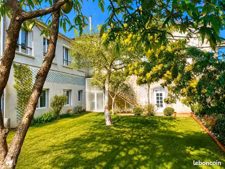 maison avec garage et jardin