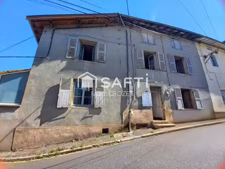 grande maison de village avec terrain