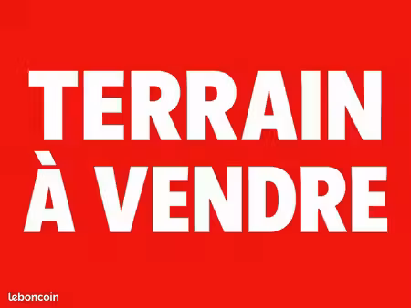terrain viabilise a vendre