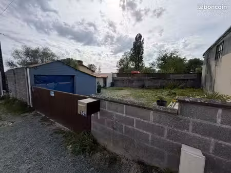 terrain et garage