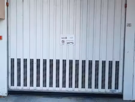 garage box fermé