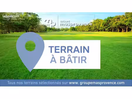 terrain à bâtir de 618 m² à la bastide-des-jourdans (84)