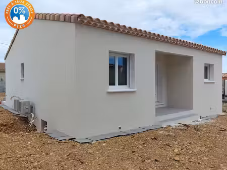 projet de construction d'une maison 62 m² avec terrain à courthezon (84)
