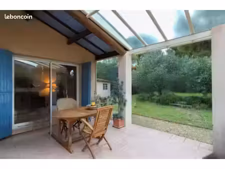 maison individuelle de plain-pied 90m² (dpe c) + terrain 800m²+ grand garage   terrasse et