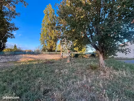 terrain 327 m² scorbe clairvaux