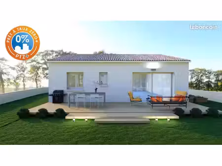 projet de construction d'une maison 62 m² avec terrain à orange (84)