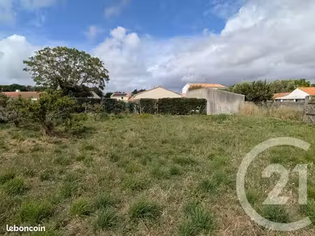 terrain 399 m² talmont saint hilaire