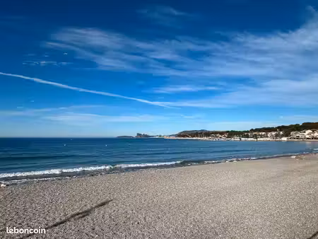 dernier étage à 20 m de la plage – les lecques – résidence de caractère