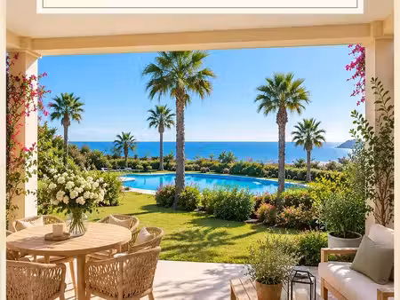 appartement - urrugne corniche - 3 pièces - 47 m2 - investisseur - vue ocean