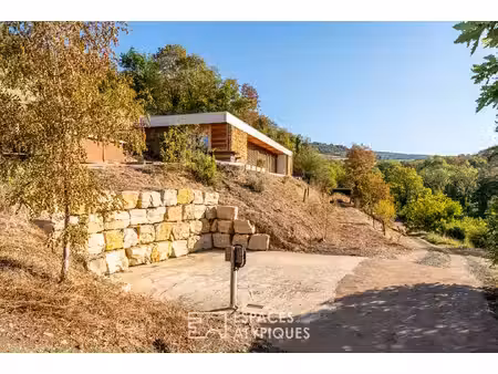 maison bioclimatique avec sa vue dégagée