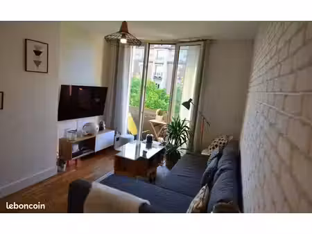 beau t2 50m² entièrement meublé avec balcon