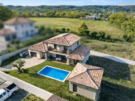 baix (07210) – maison 2025 – dpe a – piscine & dépendance 30 m² – 515 000