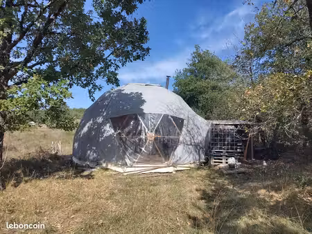dome 35m2  toile et isolant neufs