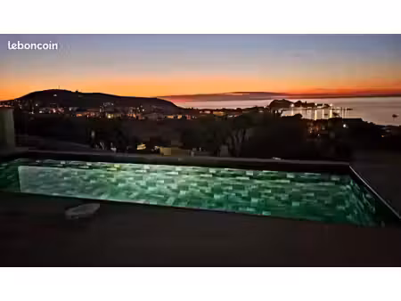 maison 6 pièces  147 m2 vue mer imprenable