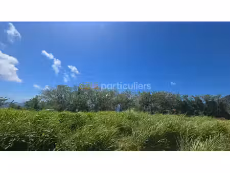 terrain vue mer - trois rivieres