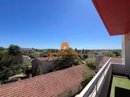 bel appartement t3 avec vue dégagée