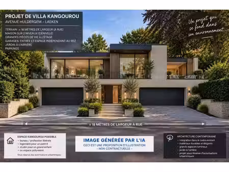 terrain à bâtir de 532 m² – beau potentiel pour villa 4 faça