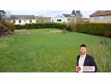 terrain constructible à vendre