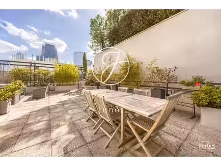 courbevoie- faubourg de l'arche - duplex de 165 49m² carrez - 4 chambres - terrasses - par
