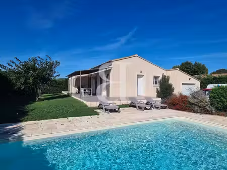 villa avec piscine à la baume de transit