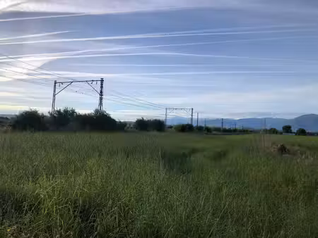 terrain 800 m² - cu - tout à l'égoût - vue pyrénées