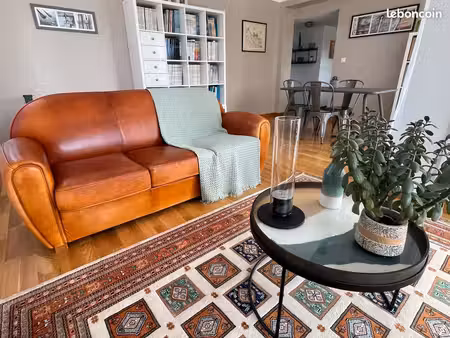 appartement cosy de 4 pièces – 90 m² – port de perros-guirec – terrasse – 2 garages