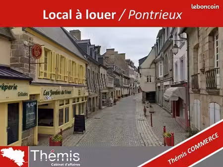 local commercial 120 m² pontrieux