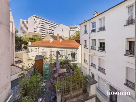calme & lumineux - 2 pièces de 22 5m² - 2ème étage avec vue dégagée - rue baudricourt  par