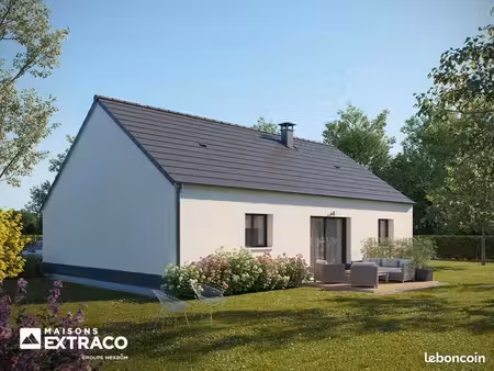 maison 3 pièces 80 m²