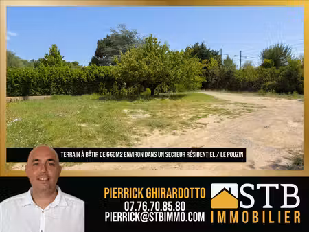 terrain constructible divisible au pouzin