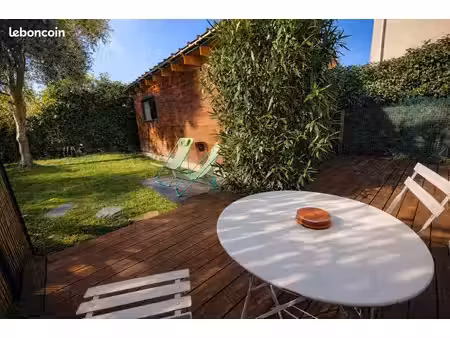 appartement t3 (70 m²) + studio indépendant (14 m²) avec jardin et terrasse — la cartouche