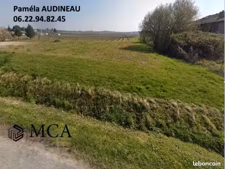 terrain 1 100 m² saint martial