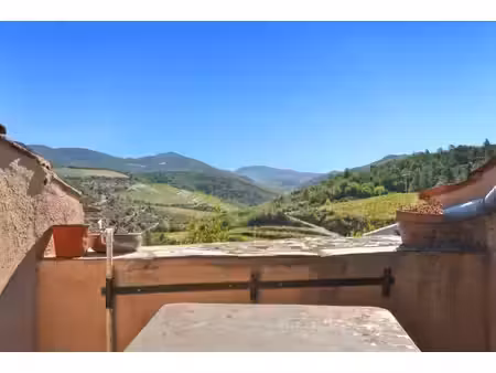 roquebrun – proche saint-chinian et berlou – maison 3 pièces – 75 m² – 2 chambres – terras