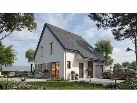 terrain avec maison neuve à vendre