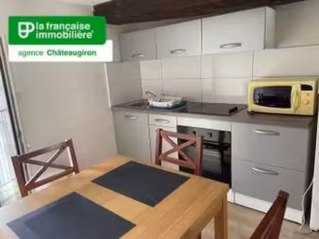 location appartement 3 pièces meublé à châteaugiron (35410) : à louer 3 pièces meublé / 53