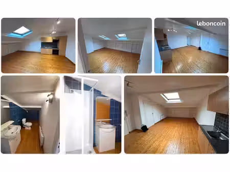 appartement arras 37 m2 lumineux à louer 63m2 au sol - proche université  gare et commerce