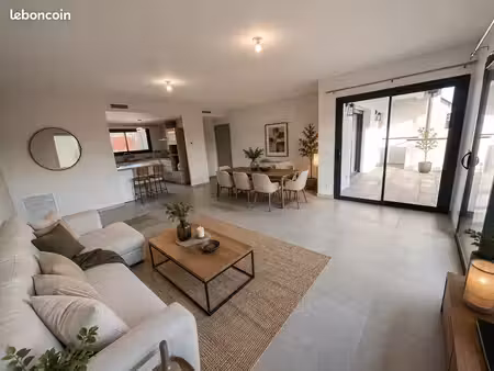 appartement d’exception esprit maison – 102 m² – vue pyrénées – triple exposition – balcon