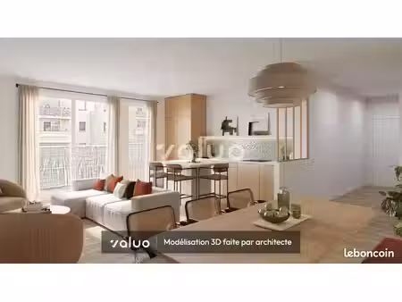appartement 3 pièces 73 m²