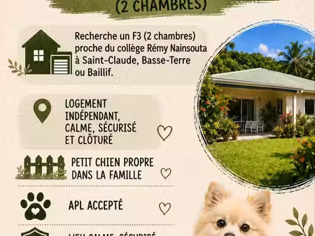 cherche f3 saint-claude