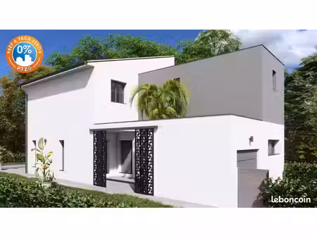 projet de construction d'une maison 128 m² avec terrain à canet (34)