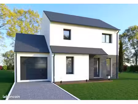 projet de construction d'une maison 102.83 m² avec terrain à romille (35)