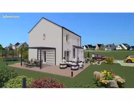 projet de construction d'une maison 110 m² avec terrain à livre-sur-changeon (35)