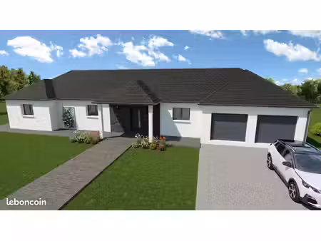 projet de construction d'une maison 120 m² avec terrain à pleugueneuc (35)
