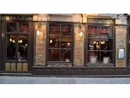 vend fond e commerce restaurant traditionnel