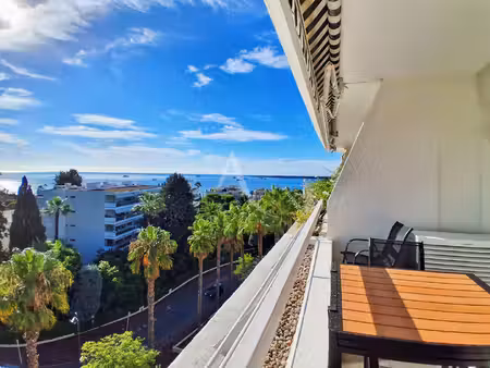 cannes  basse-californie  appartement de 2 pièces de 59.52 m2 avec terrasse  cave  garage.